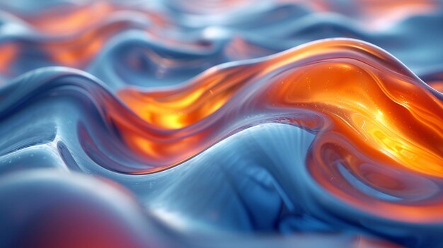 3d abstract wave color background