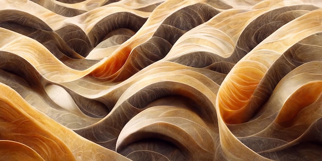 3d abstract wave pattern background. Digital Illustration, texture.