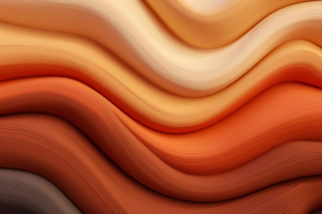 3D abstract Waves Wavy Swirl Wooden Background