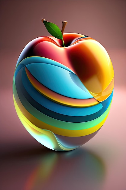 3D abstracte appel