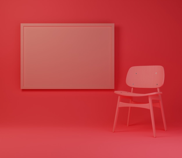 3d achtergrondkleur illustratie behang product eenvoudig modern abstract roze warm