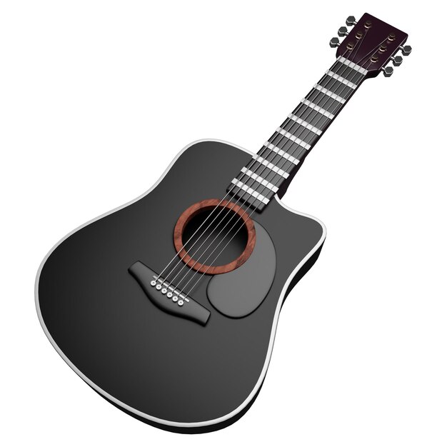 3d Acoustic Guitar