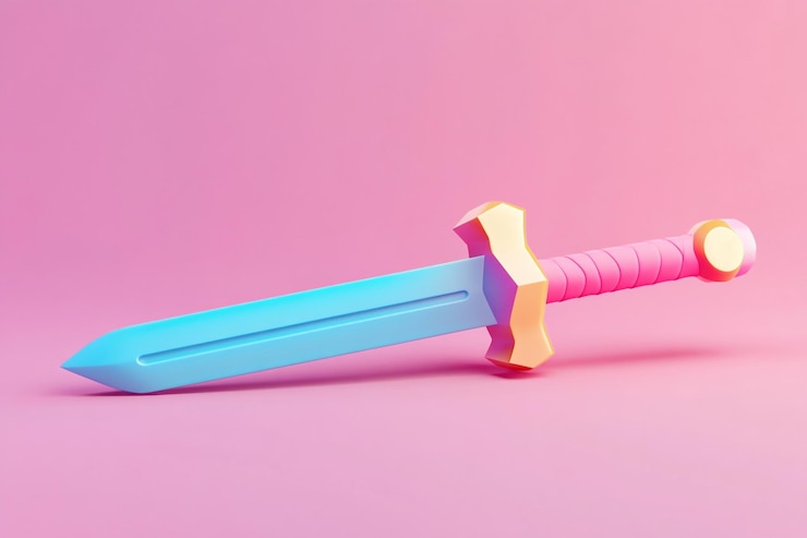 Фотография 3d приключенческий меч легендарный лезвие оружие игра обои фон