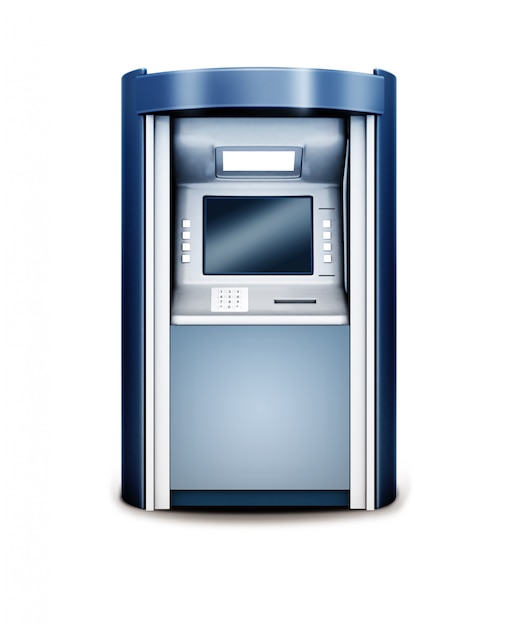 3D-afbeelding van Automated teller machine