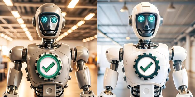 3d ai data processing and qa metrics icons showcase ais analytical capabilities in qa processes id