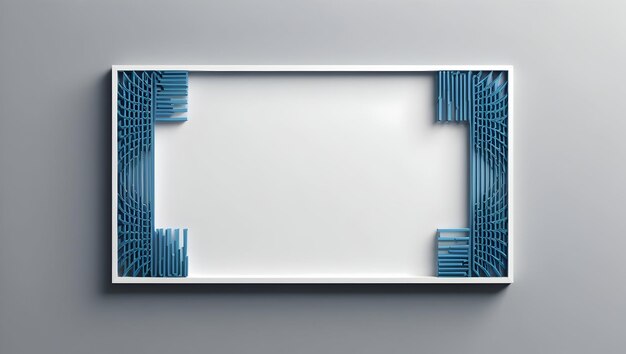 3D AI 驅動的算法邊界框架 具有算法模式的簡約邊界框架