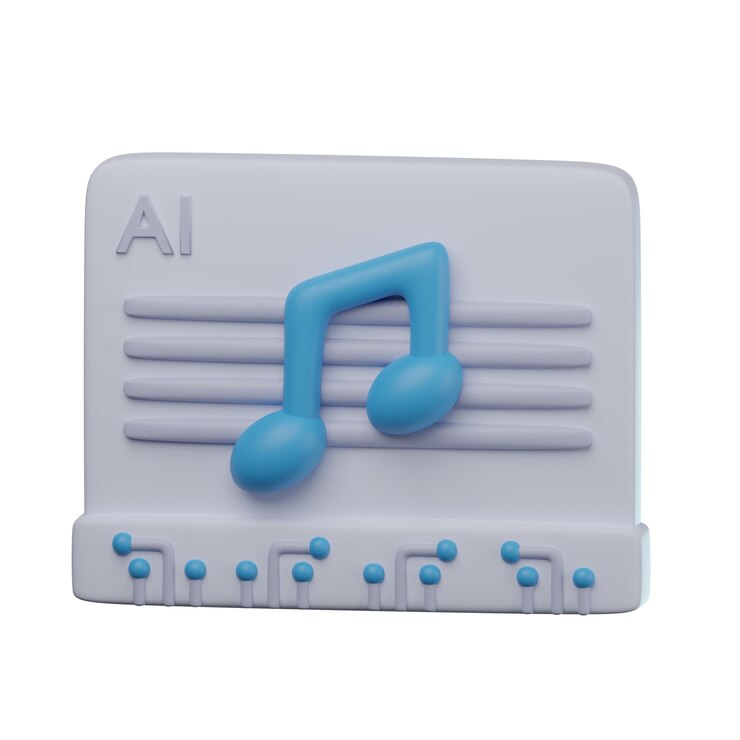 Photo 3d ai音楽イラスト