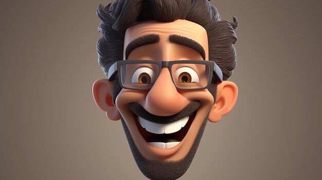 3d alif cartoon character generative ai