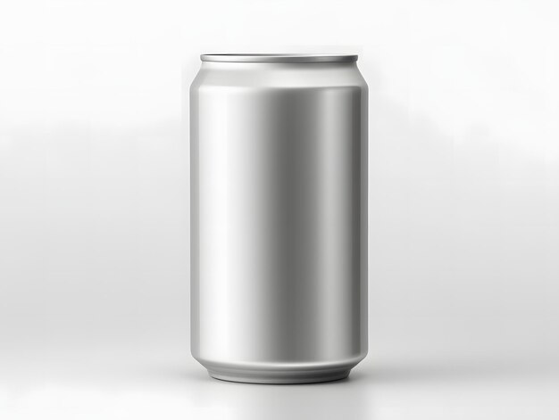 3D Aluminium Can Mockup