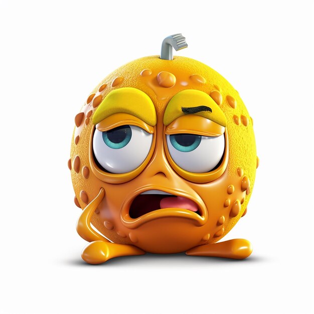 3D Angry Emoji