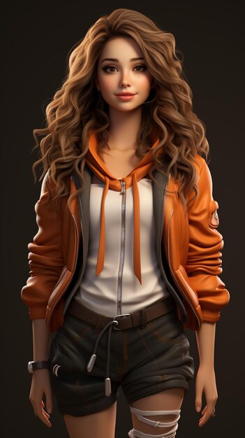 Premium Photo 3d Animated Cartoon Character Generative In Ai Premium Photo 3d Animated Cartoon Character Generative In Ai