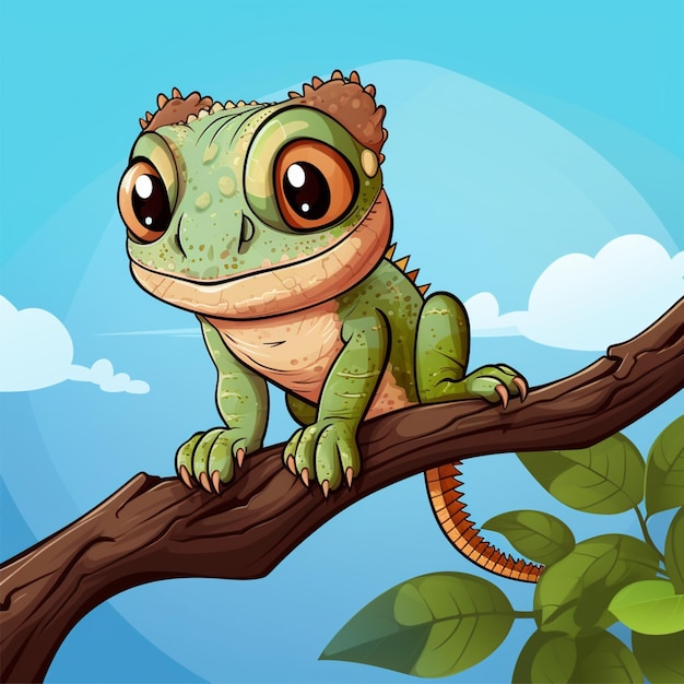 3d animated photos of chameleons