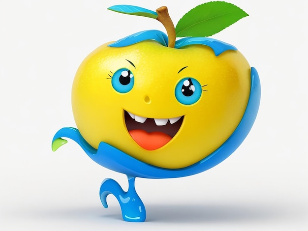 3D Apple-personages gegenereerd door AI