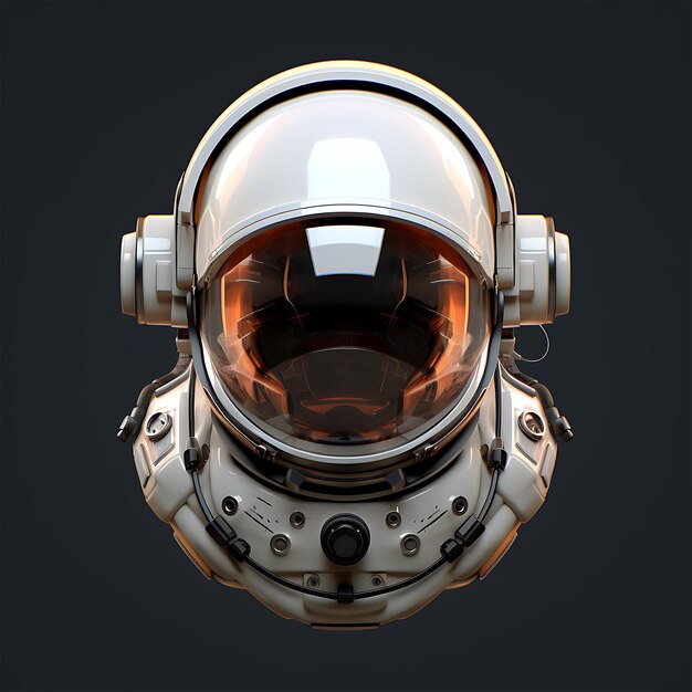 Photo 3d_astronaut_helmet_icon