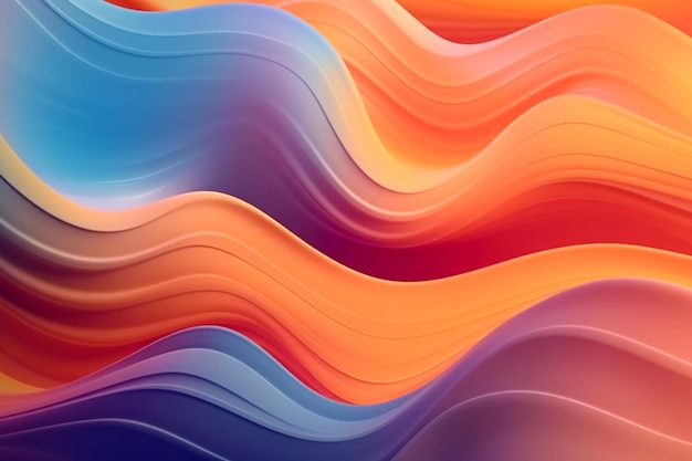 3D background banner or wallpaper abstract colorful pattern shapes