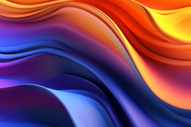 3D background banner or wallpaper abstract colorful pattern shapes