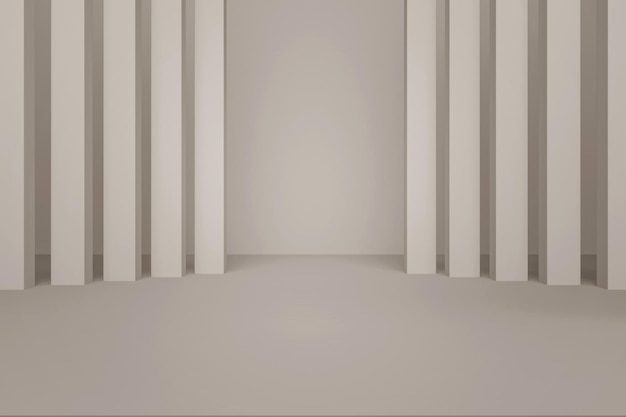 Photo 3d background showcase minimalist mockupxa