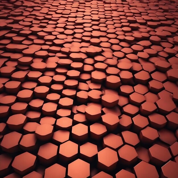 Photo 3d background wallaer hexagon background