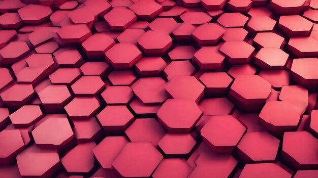 3d background wallaer hexagon background