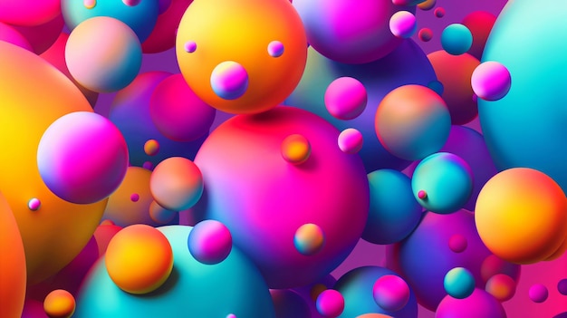 3D bal achtergrond