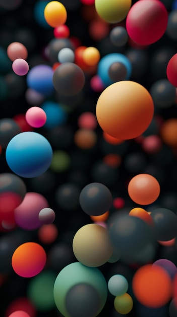 3D bal achtergrond