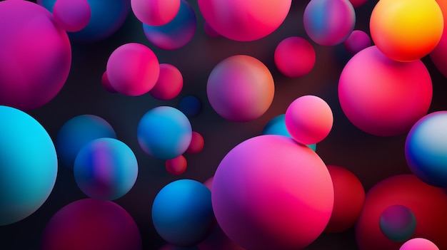 3D bal achtergrond