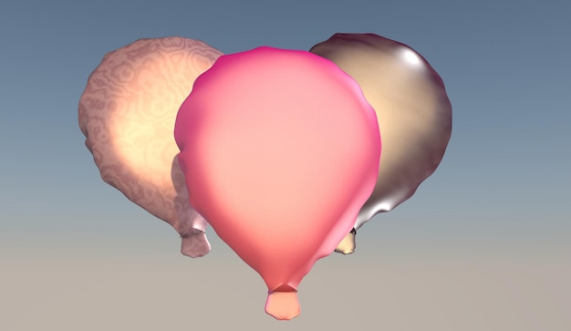 3D Ballon Render