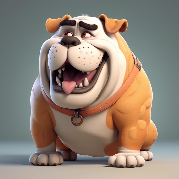 3D мультфильм большая собака