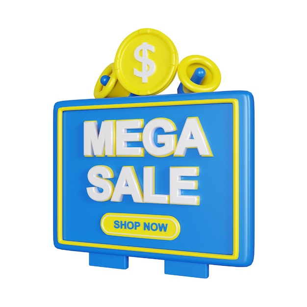 Photo 3d big sale promotion