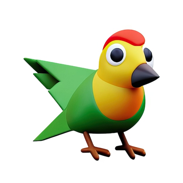 3d bird image