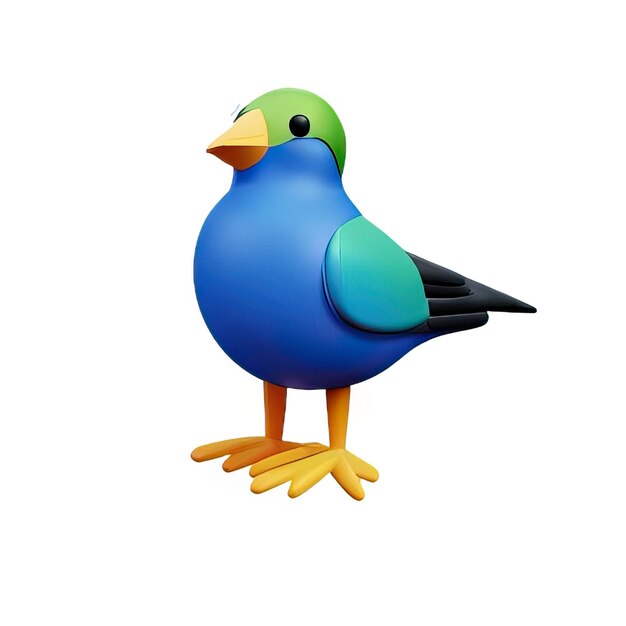 3d bird image