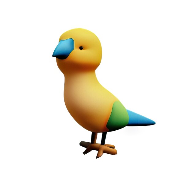 3d bird image