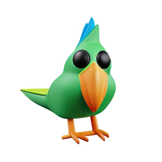 3d bird image