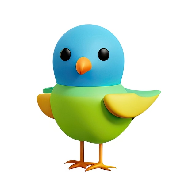 3d bird image