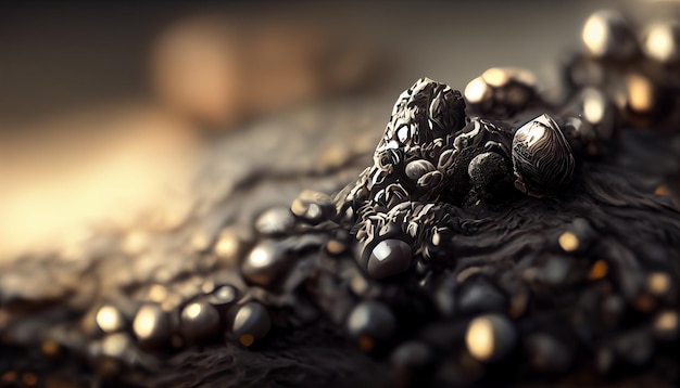 3d Black texture background