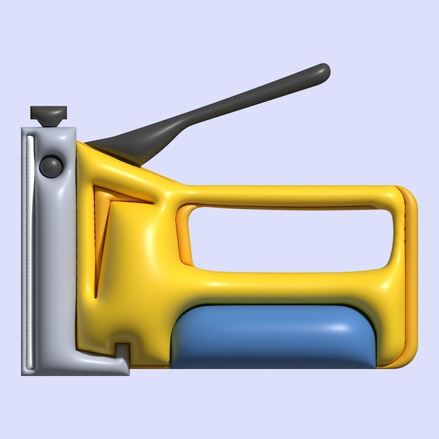 3D-bouwgereedschap met lichte achtergrond