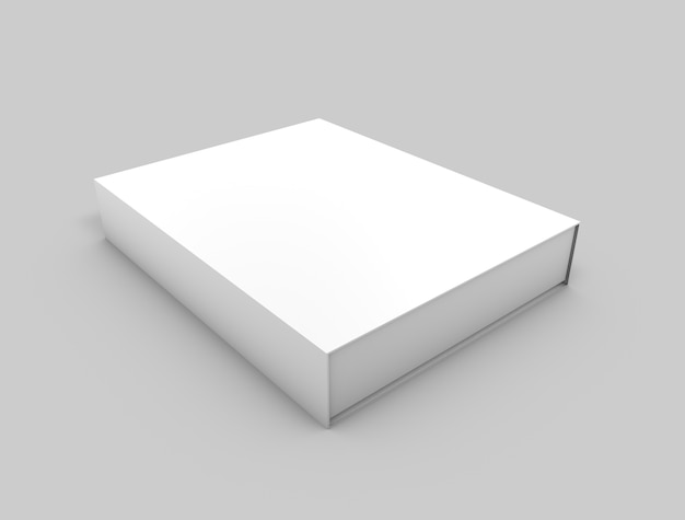 Foto modello di scatola 3d