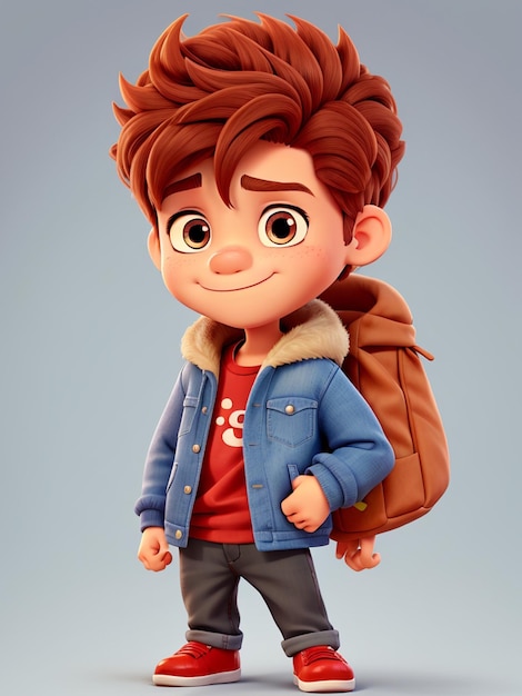 3d boy character