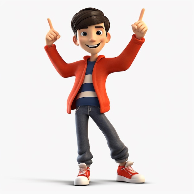 3d boy character