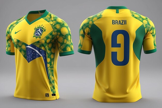 Photo 3d brazil football jersey