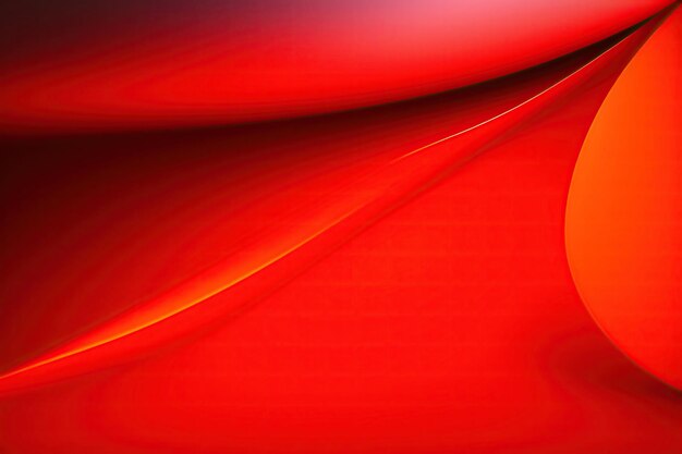 3d bright saturated redorange background