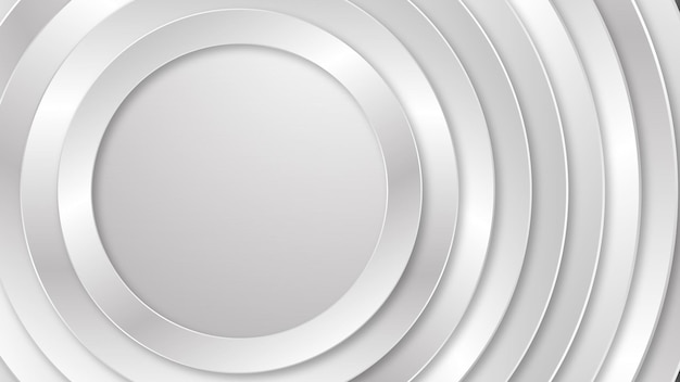 3d brushed metal circles background motion graphics seamless loop with copy space