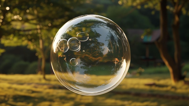 Foto bubble 3d