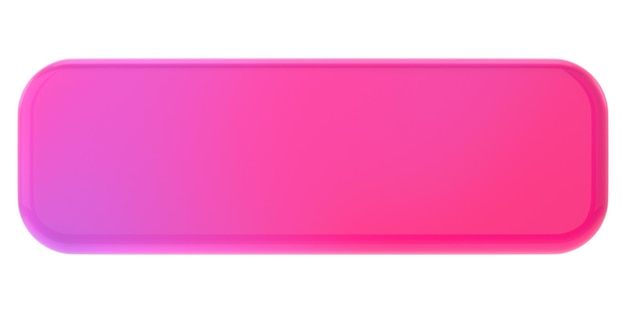 3D 버튼 3D 일러스트레이션