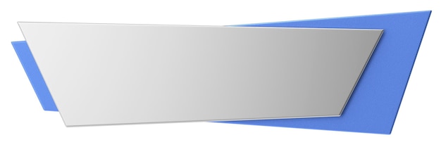3D 버튼 빈 버튼 3D 일러스트레이션