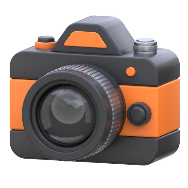 3D カメラ アイコン - 旅の思い出休暇冒険美しい瞬間を完璧な写真でキャプチャする