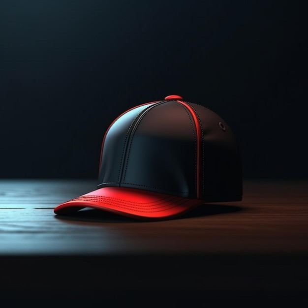 3D Cap Mockup gegenereerd met AI