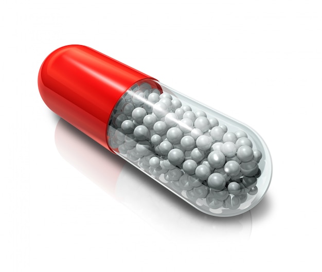 3D capsule pill