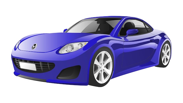 3D カー PNG 透明な背景