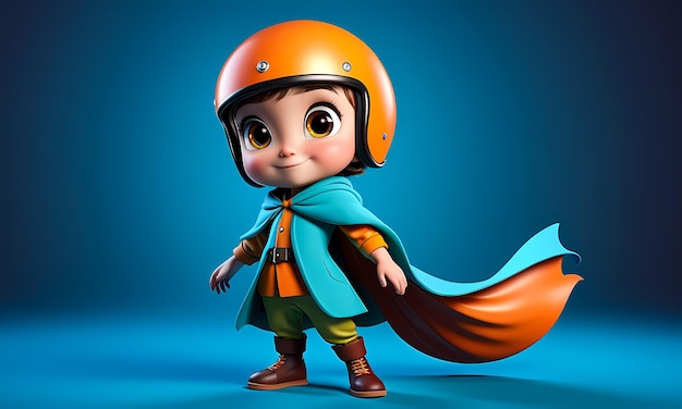 3D cartoon character cartoon illustration cartoon cute character wallpaper PC